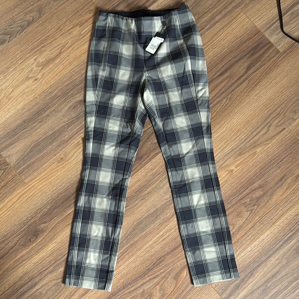 Rag & Bone Plaid Checkered Pants NWT size 2